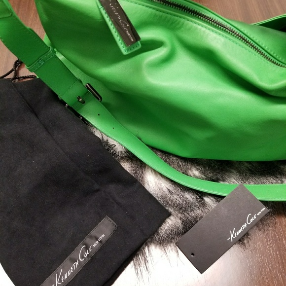 KENNETH COLE Leather Satchel - Picture 2 of 8